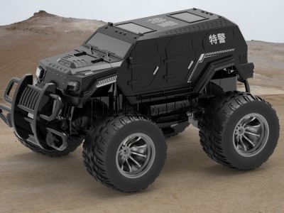 超豪華特大極速遙控玩具警車
