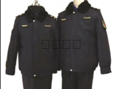 城管冬季加厚執(zhí)勤服