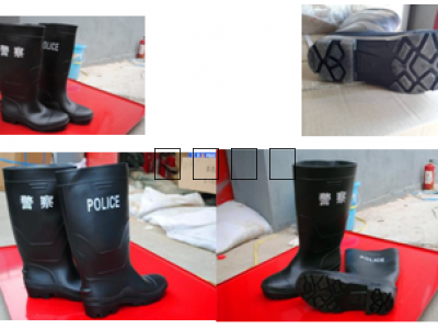 警用防砸雨靴（無(wú)內(nèi)襯）
